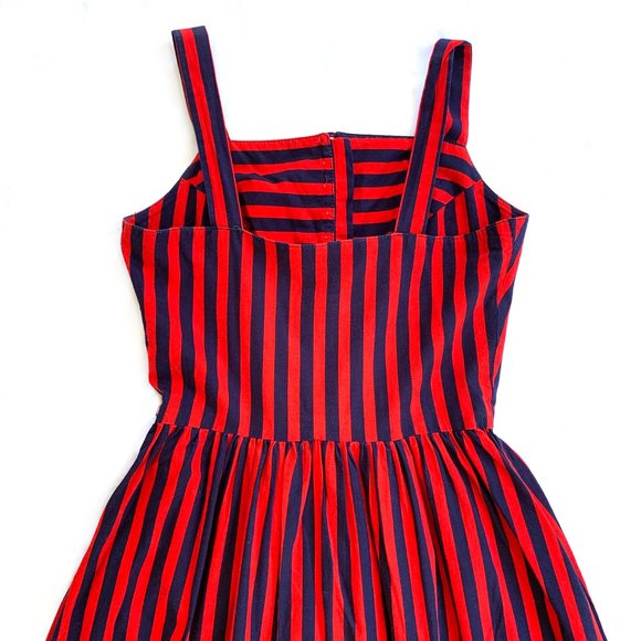 Vintage Lanz Originals Striped Dress - Picture 5 of 7